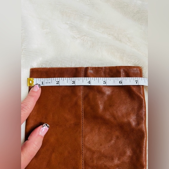 Vagabond Tall Leather Boots Pointed Toe High Heel Brown Size 11 / 41 - Picture 15 of 16